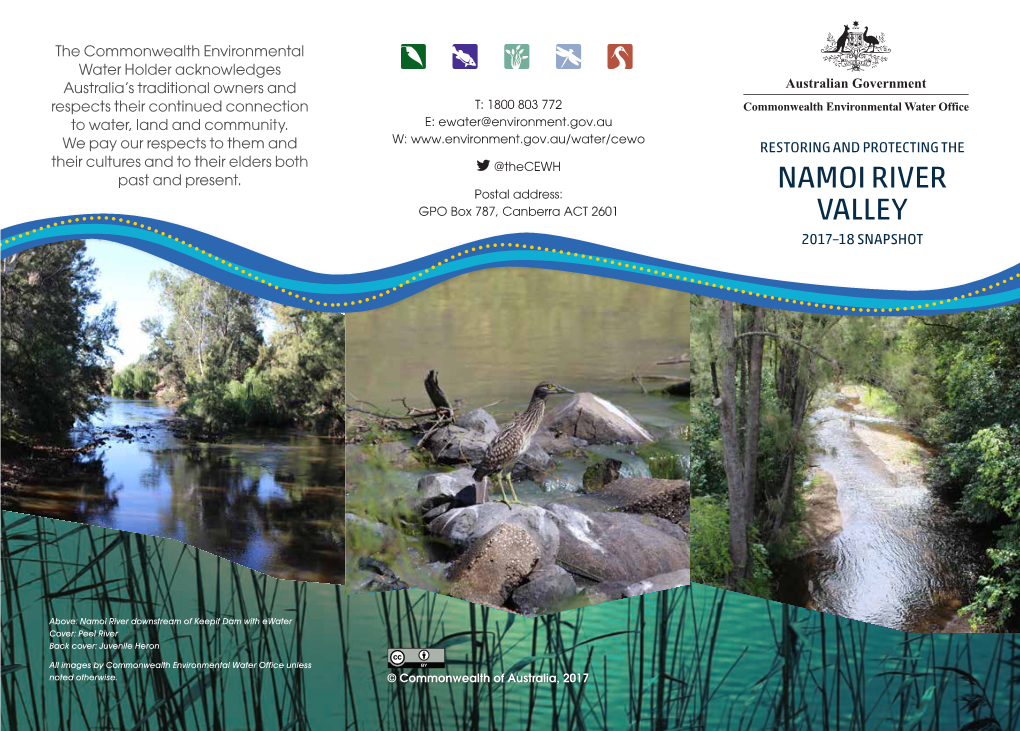 Restoring and Protecting the Namoi River Valley 2017–18 Snapshot