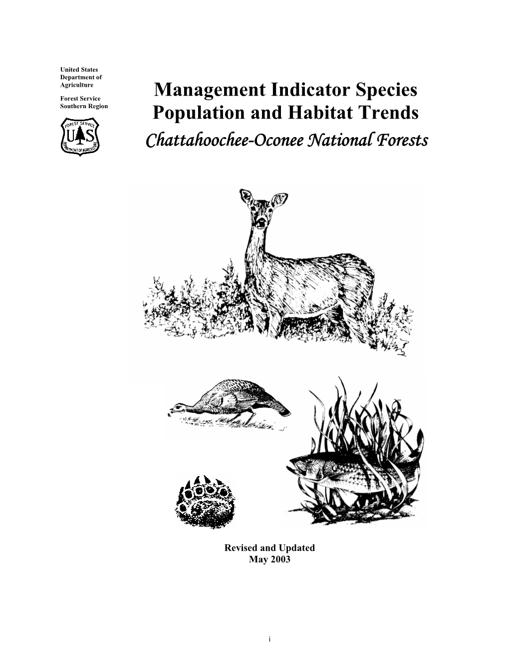 Management Indicator Species Population and Habitat Trends