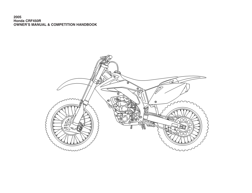 2005 Crf450r.Pdf