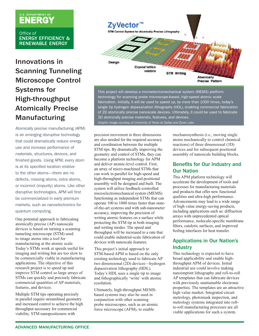 Scanning Tunneling Microscope Control System for Atomically