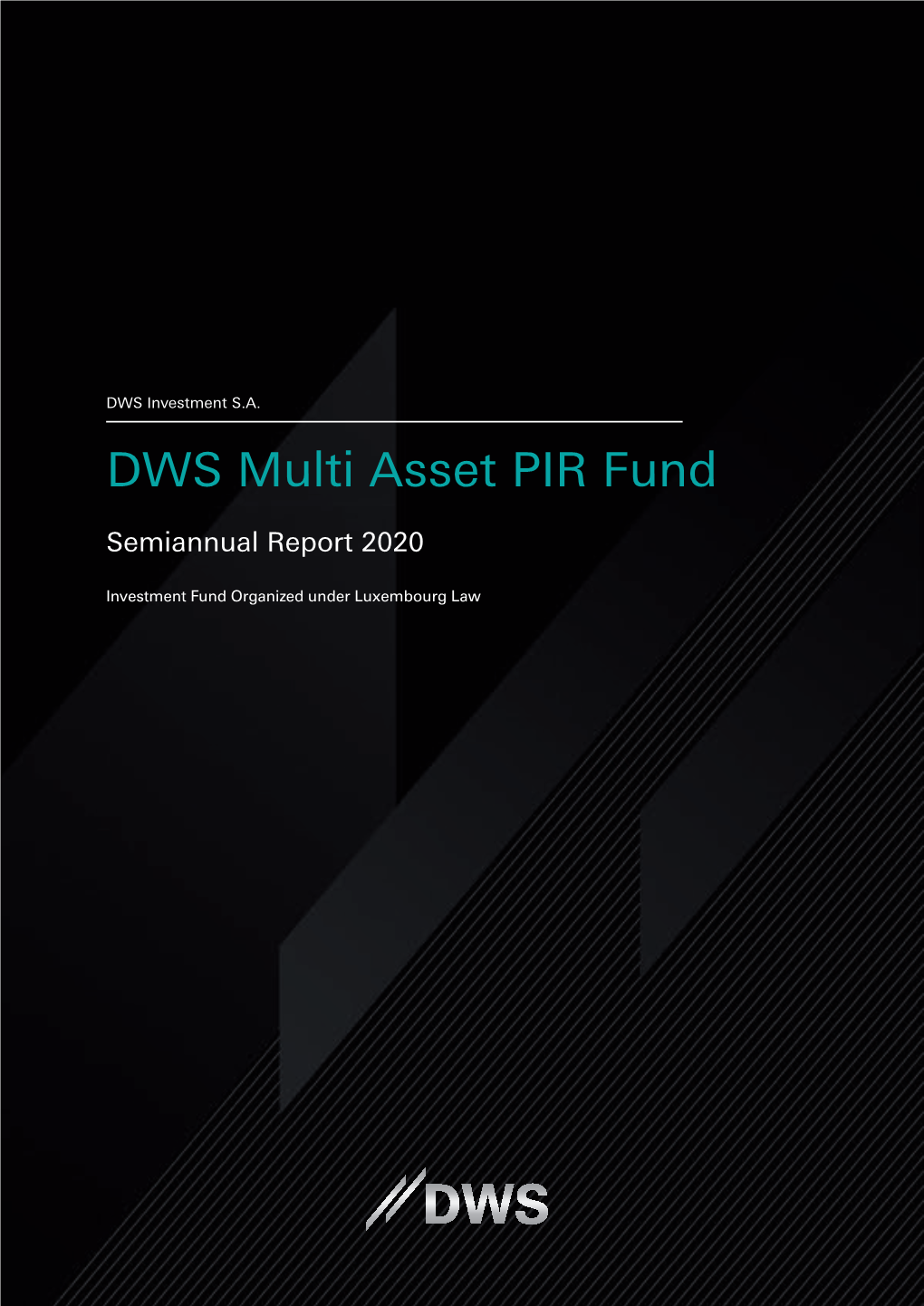 DWS Multi Asset PIR Fund