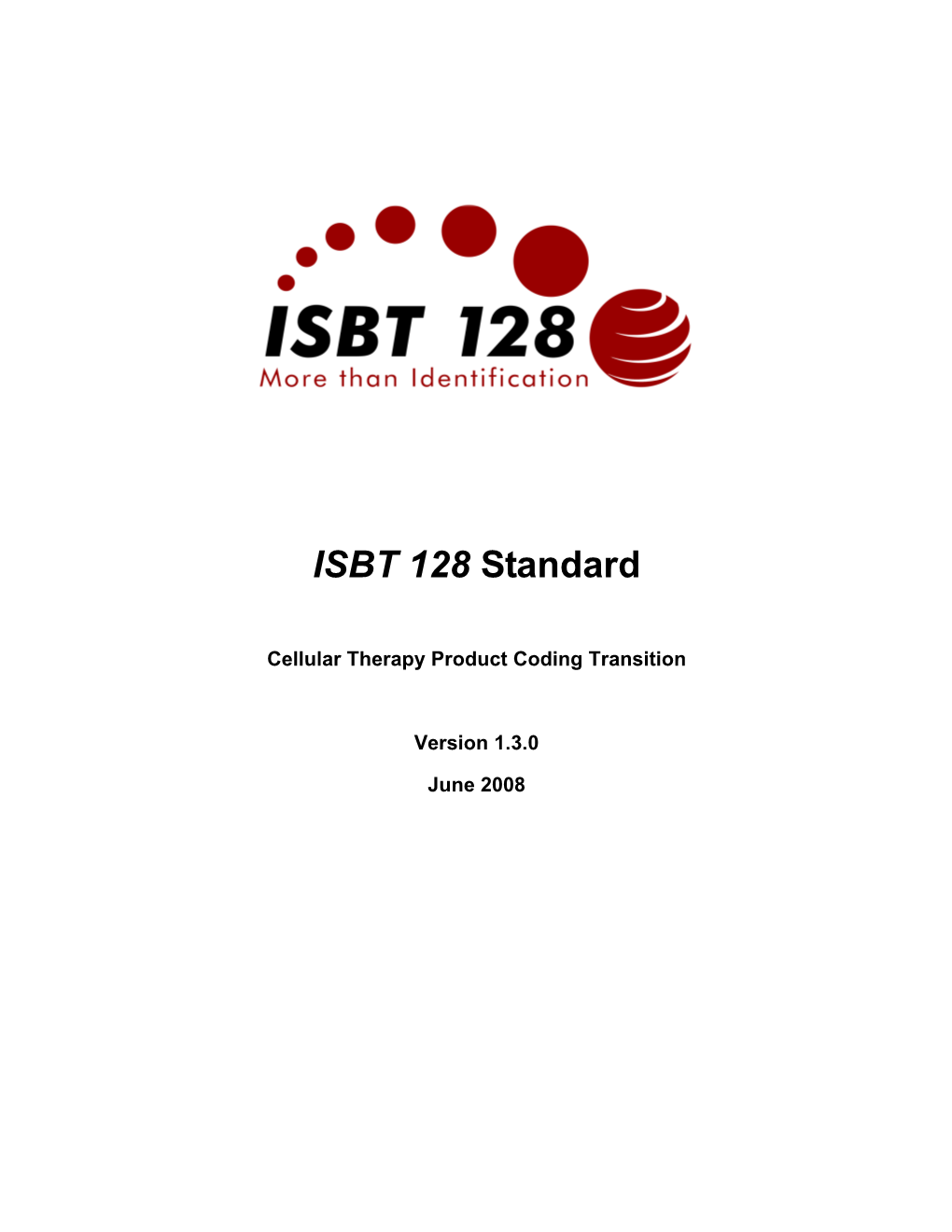 ISBT 128 Standard