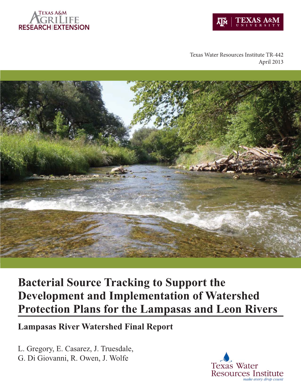 Lampasas River Watershed Final Report