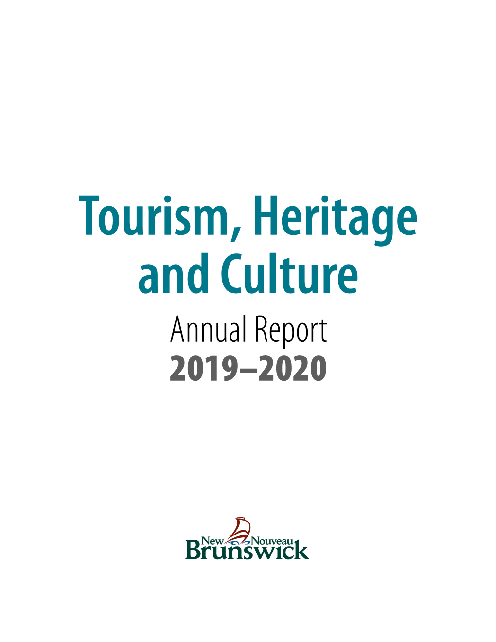 Annual Report 2019-2020 Department Of