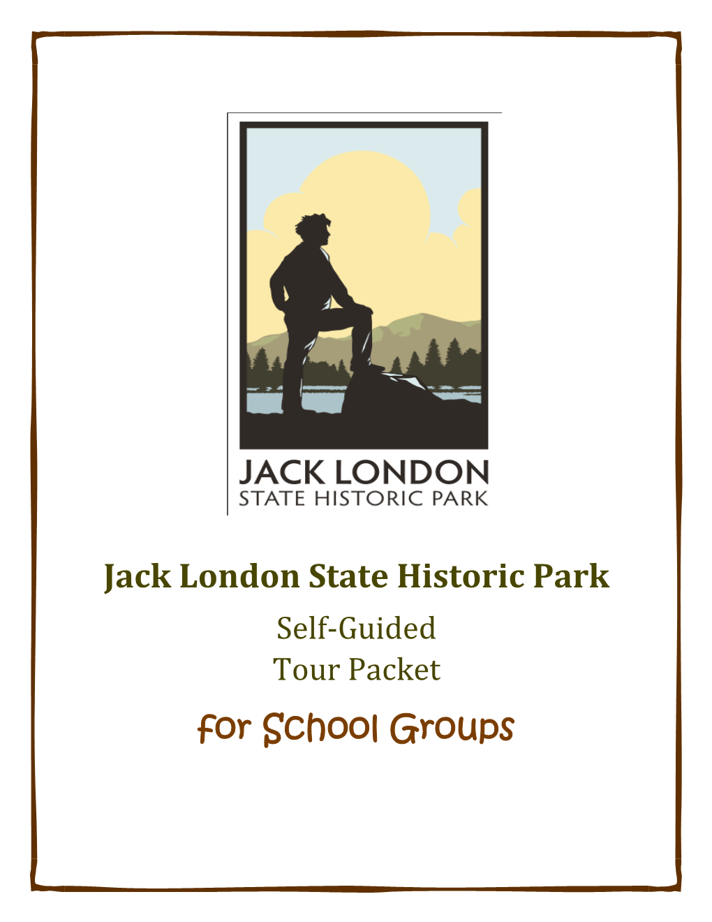 Jack London State Historic Park for School Groups