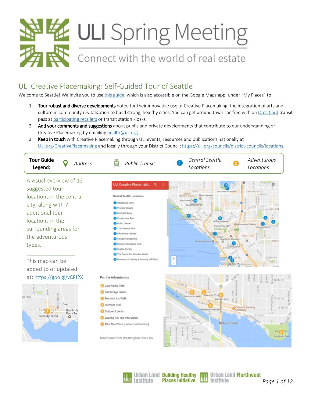 ULI Creative Placemaking