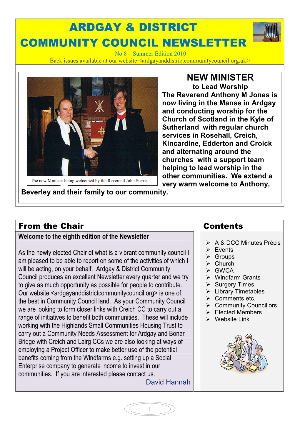 Ardgay & District Community Council Newsletter