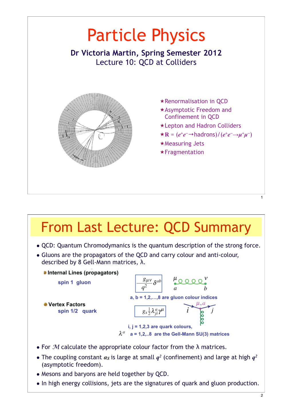 QCD at Colliders