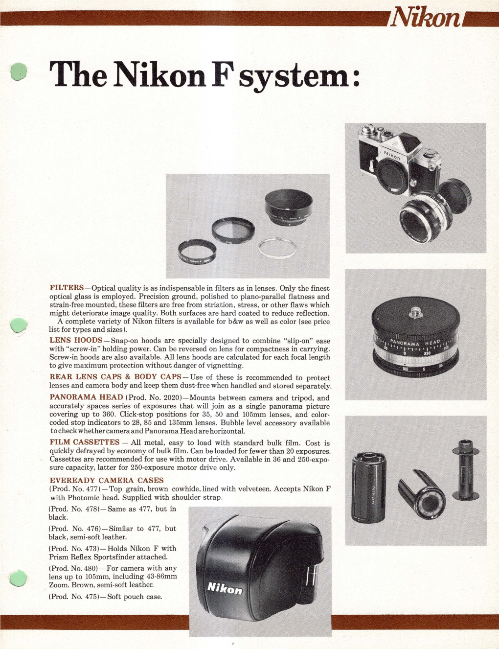 The Nikon F System
