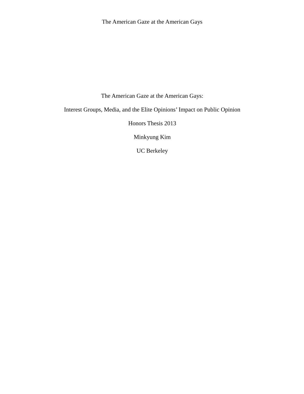 Interest Groups, Media, and the Elite Opinions’ Impact on Public Opinion