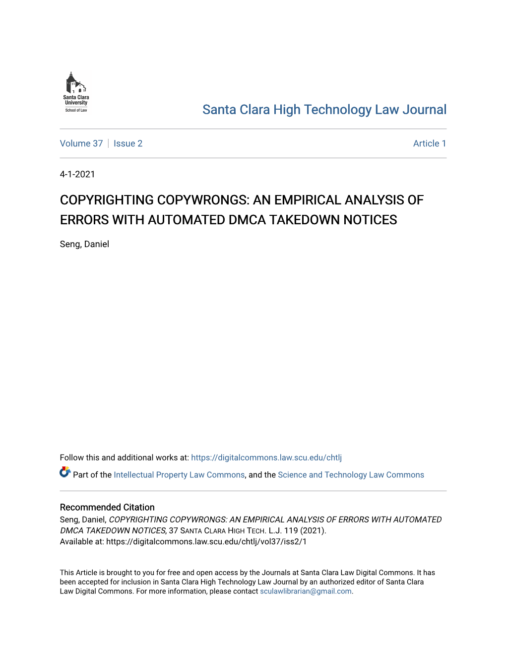 An Empirical Analysis of Errors with Automated Dmca Takedown Notices