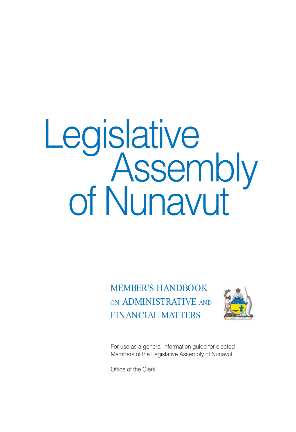 Legislative Assembly of Nunavut