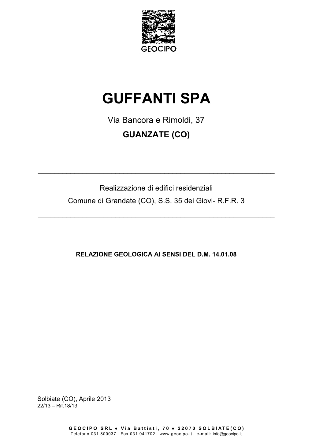 GUFFANTI (Grandate)