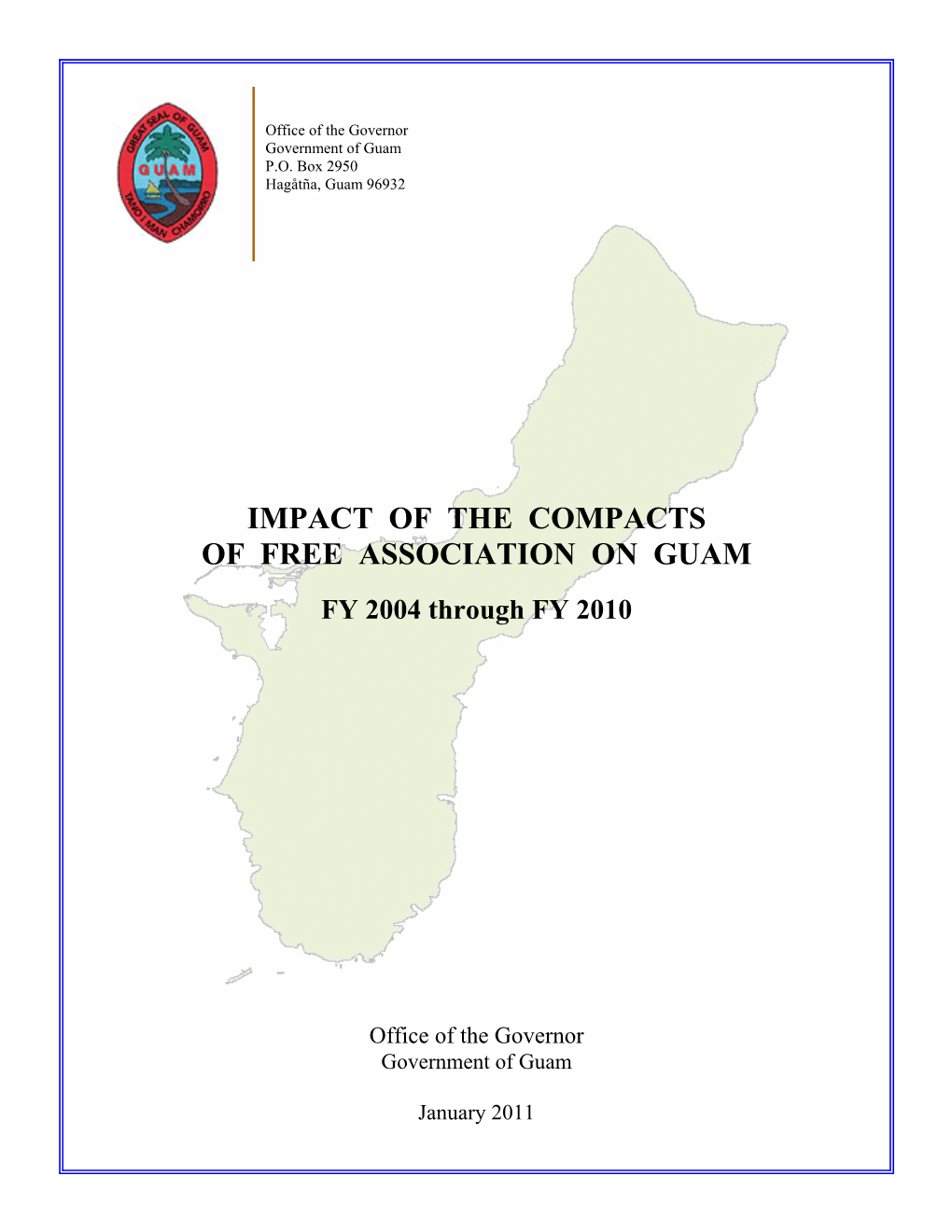 2010 Guam Compact Impact Report