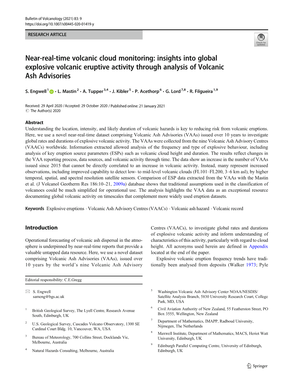 Insights Into Global Explosive Volcanic Eruptive Activity Through Analysis of Volcanic Ash Advisories