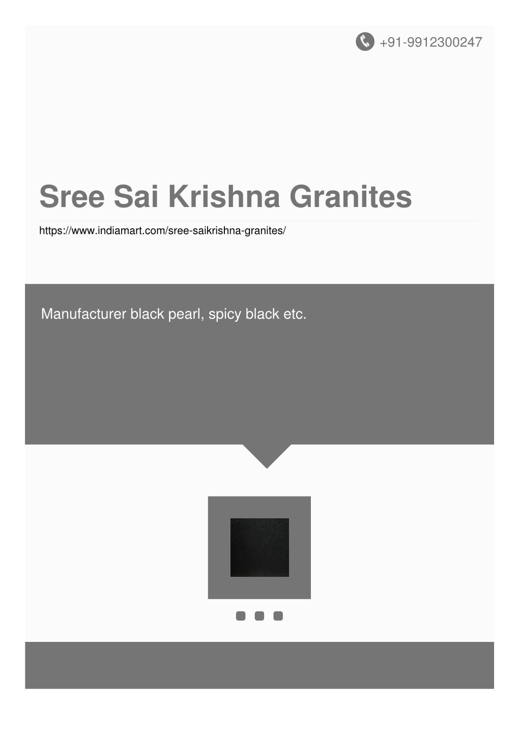 Sree Sai Krishna Granites