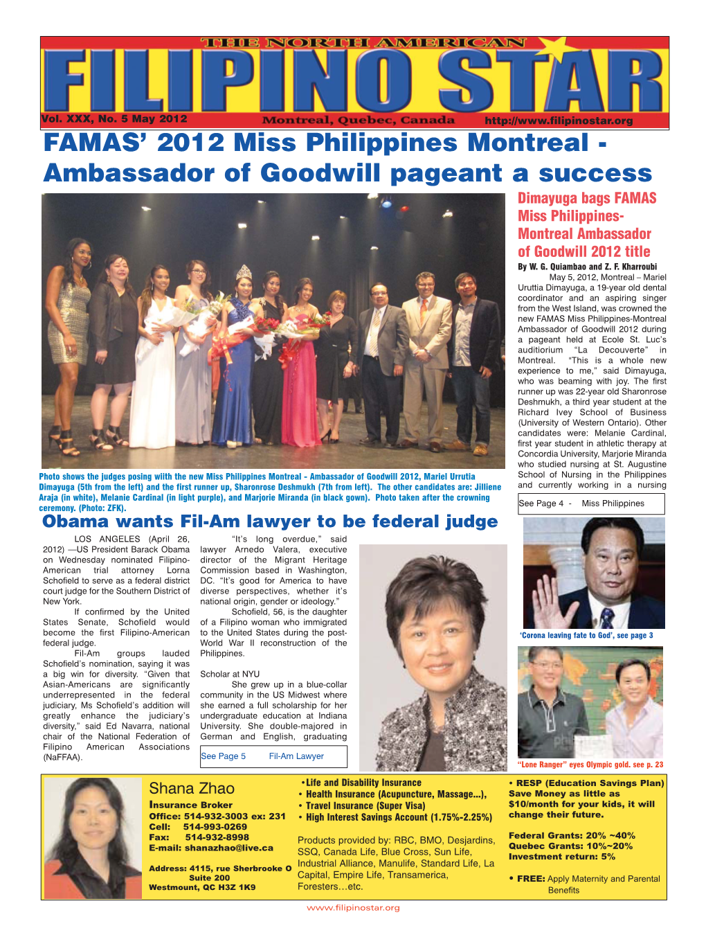 May 2012 Issue