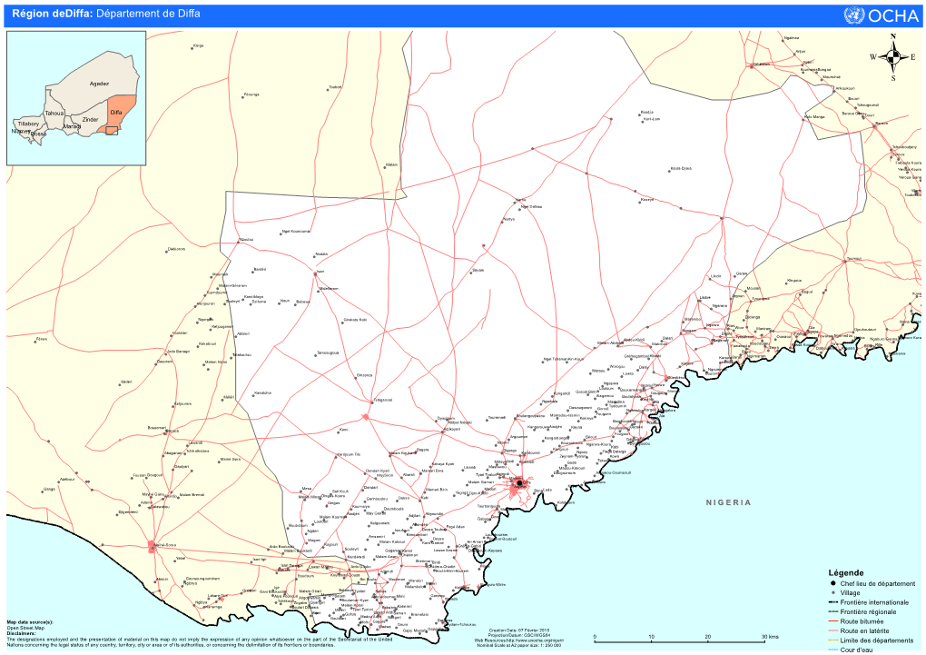 Région Dediffa: Département De Diffa