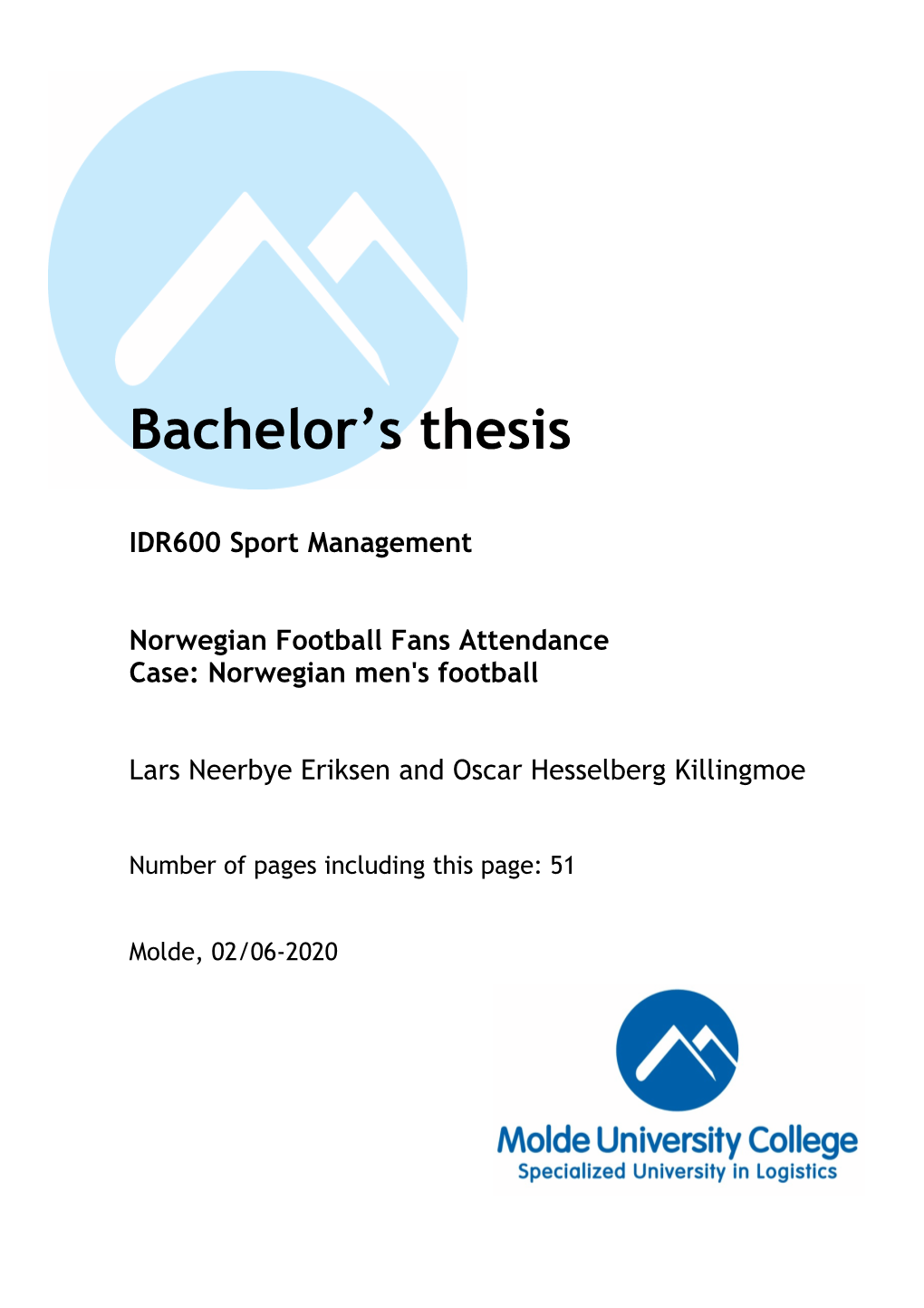 Bachelor's Thesis