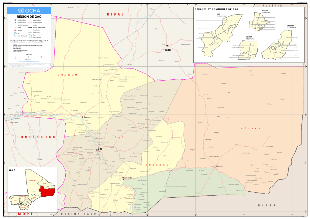 Région De Gao- Mali