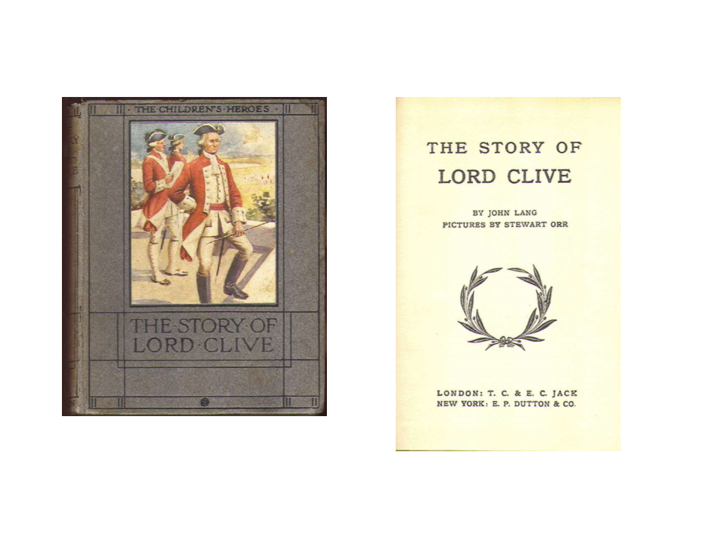 Story of Lord Clive