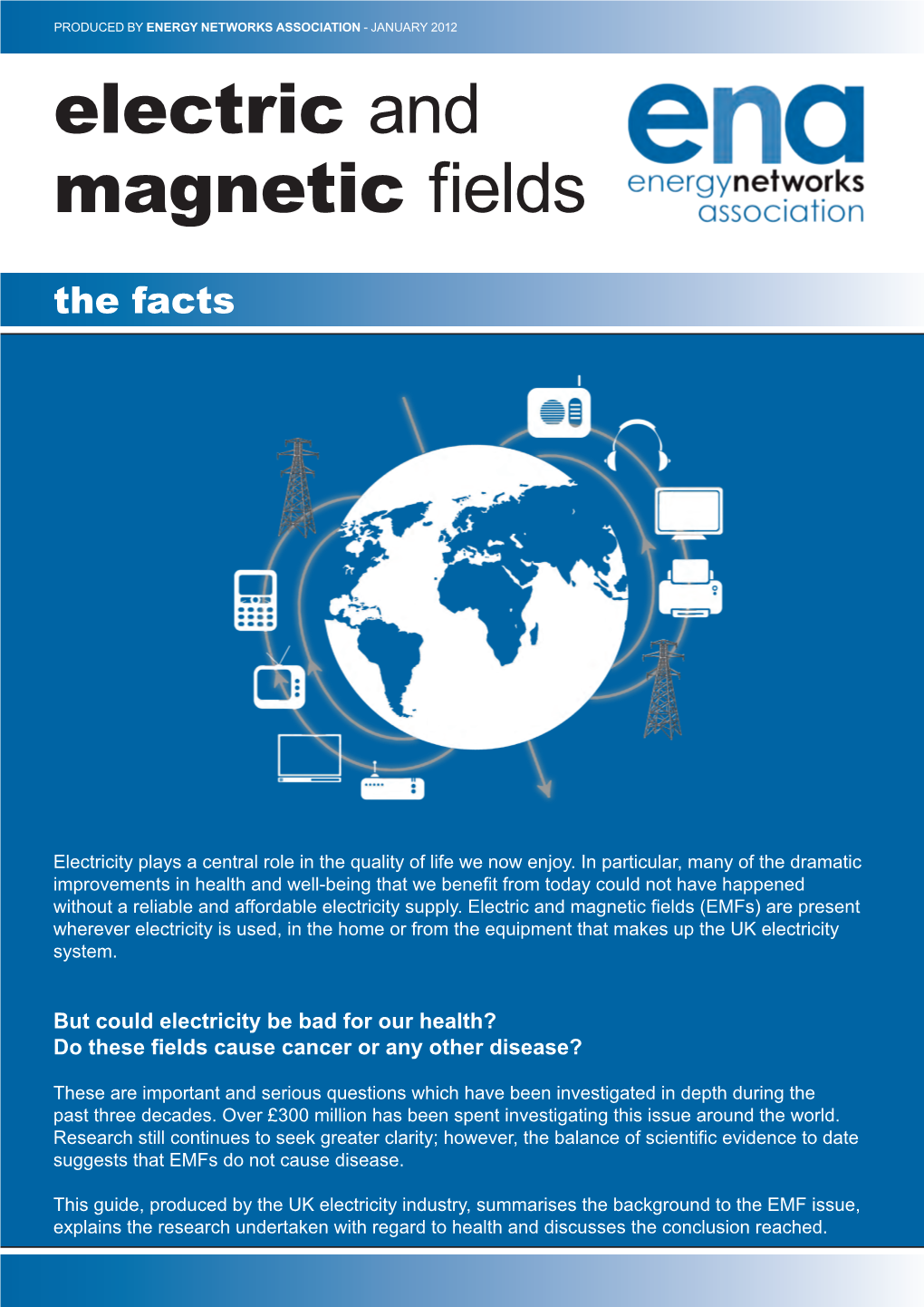 Electric and Magnetic Fields the Facts