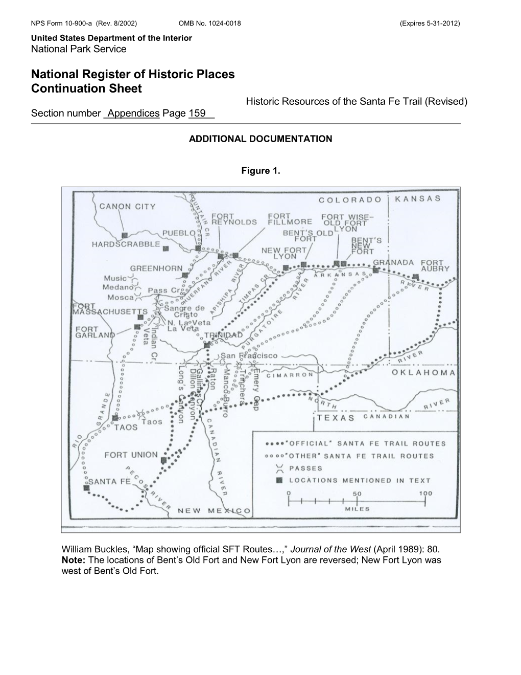 NPS Form 10 900-B