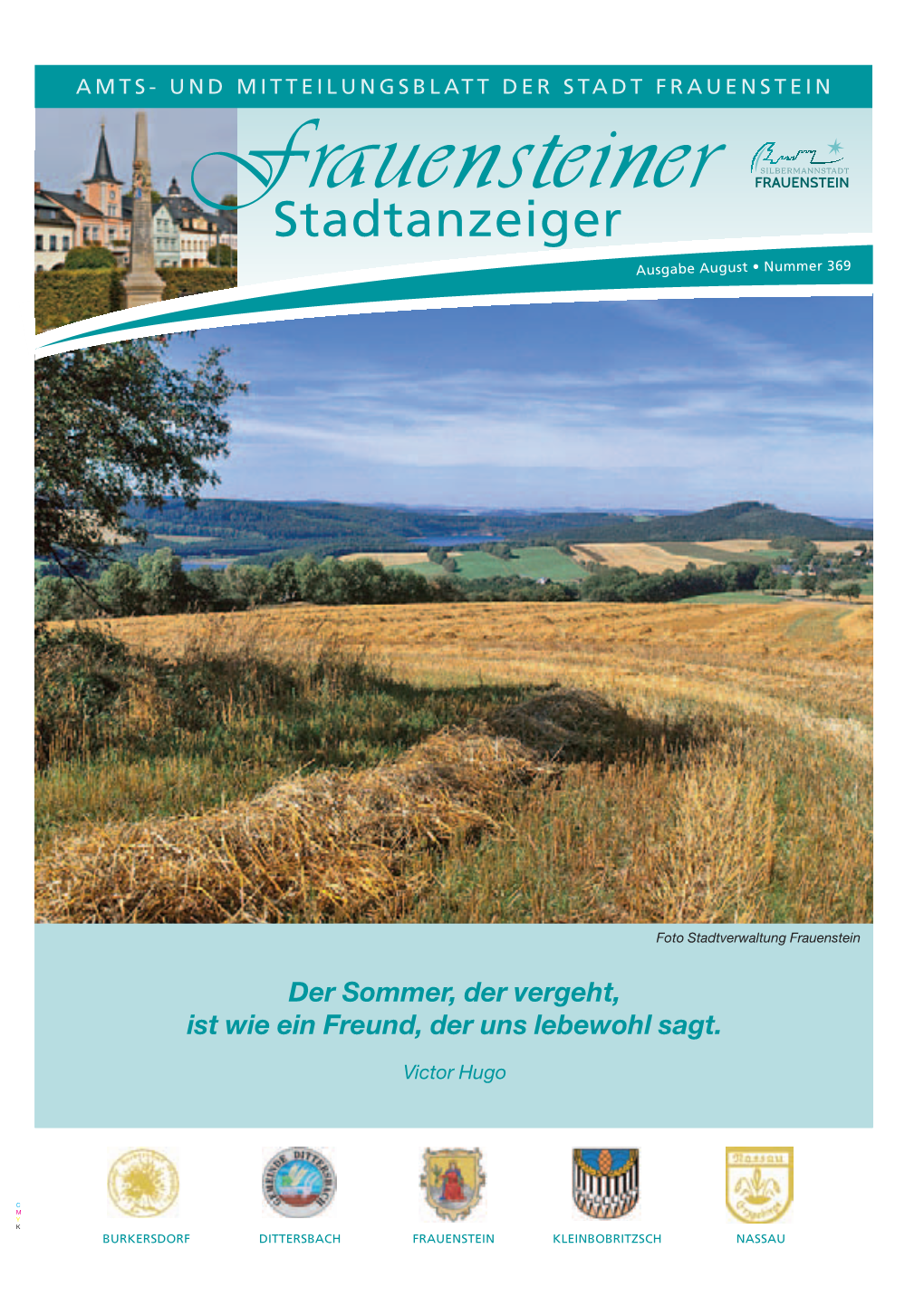 Ausgabe August • Nummer 369