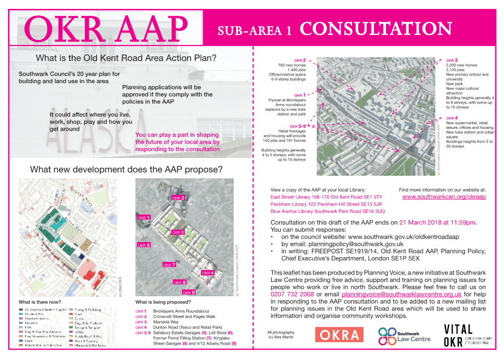 Sub-Area 1 Consultation