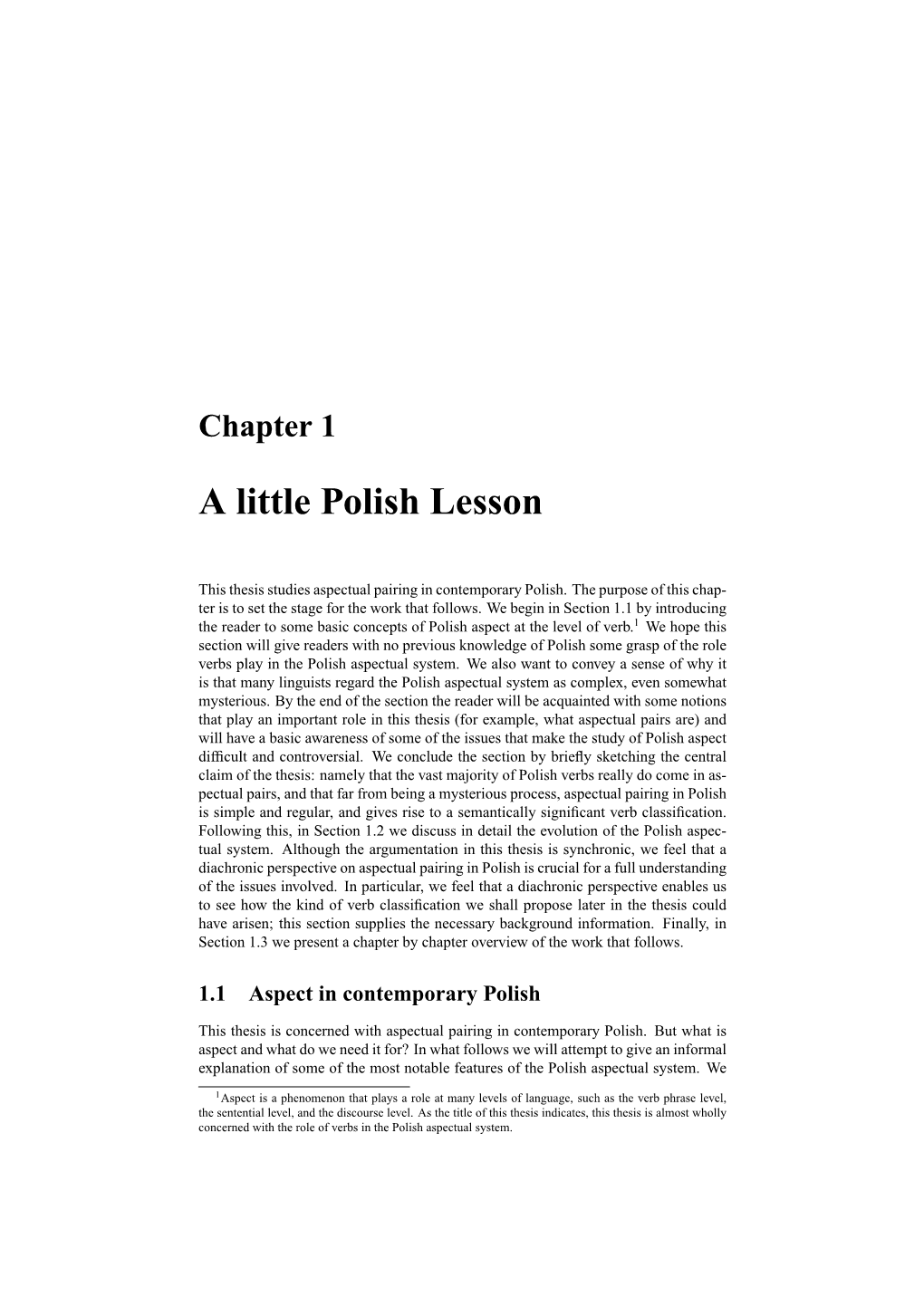 A Little Polish Lesson