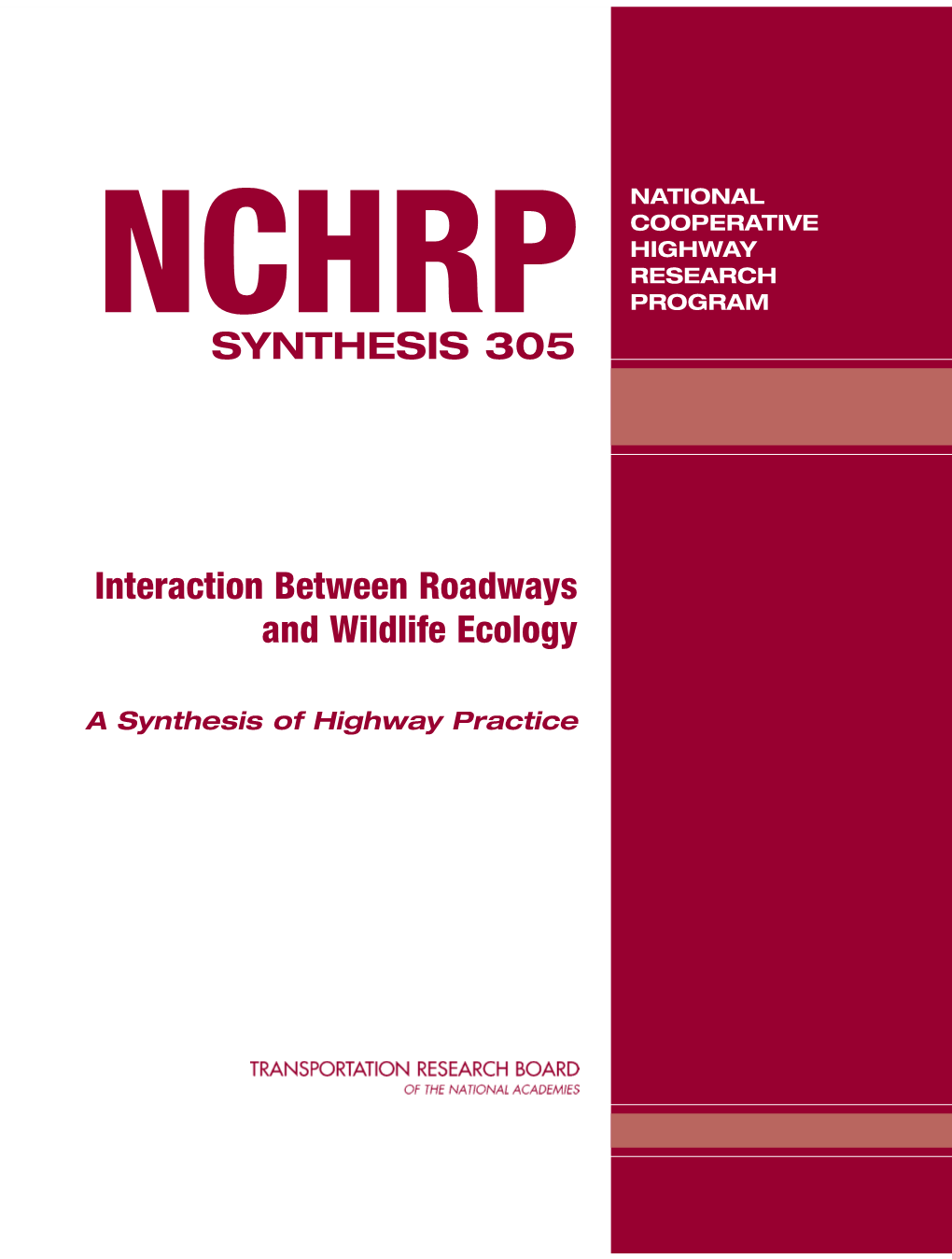 Nchrp Program Synthesis 305