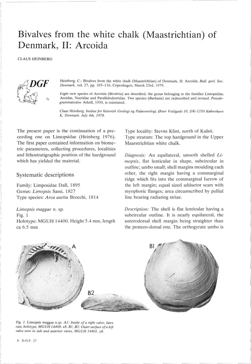 Bulletin of the Geological Society of Denmark, Vol. 27/03-04, Pp. 105-116