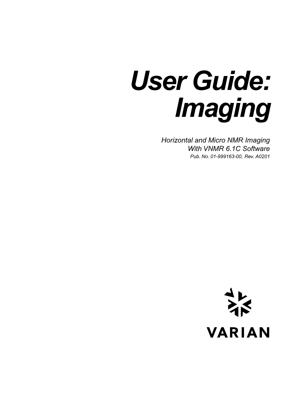 User Guide: Imaging