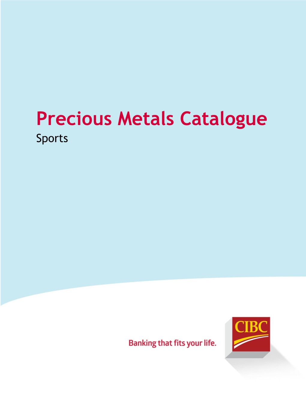 Precious Metals Catalogue Sports