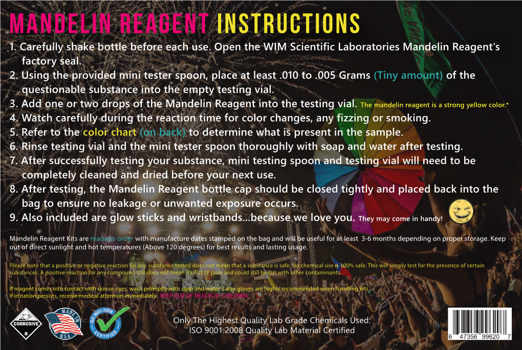 Mandelin Reagent Instructions 1