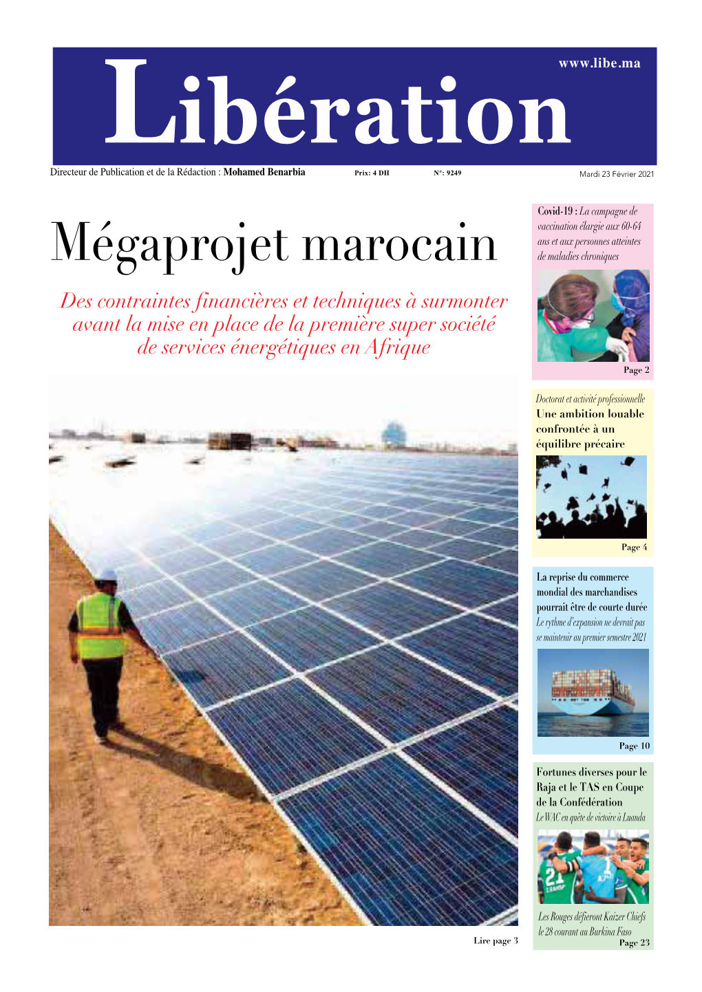 Mégaprojet Marocain