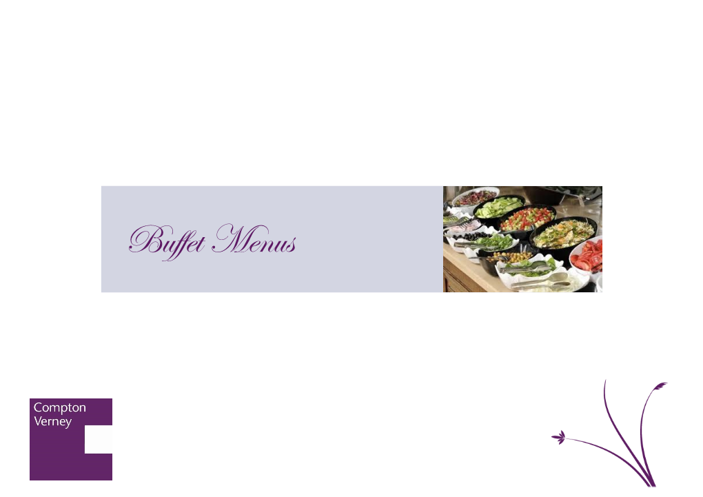 Buffet Menus