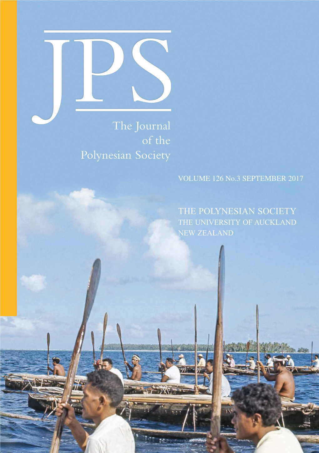 The Journ Al of the Polynesian Society
