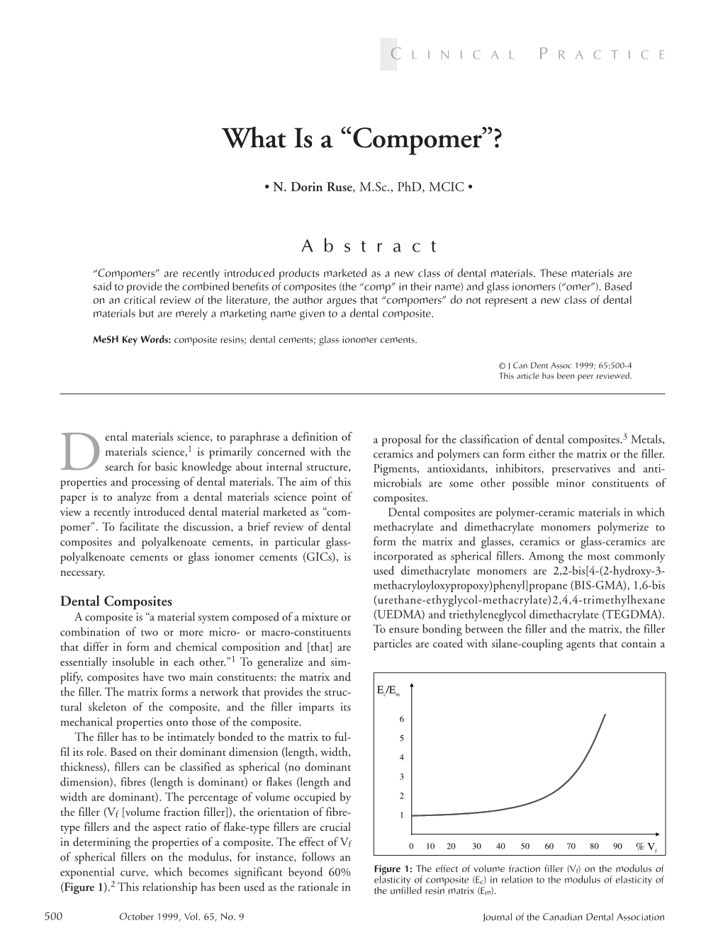 What Is a “Compomer”?