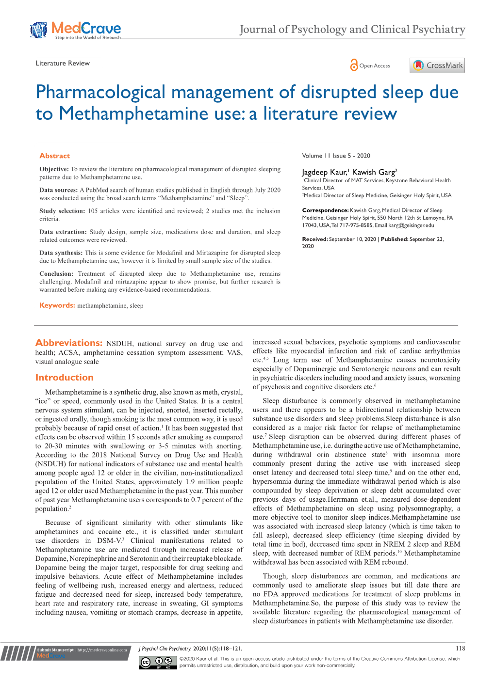 Pharmacological Management of Disrupted Sleep Due to Methamphetamine Use: a Literature Review