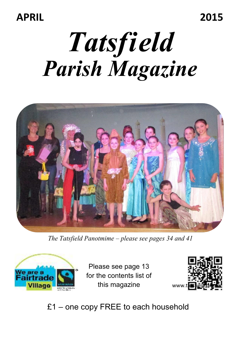 APRIL 2015 Tatsfield Parish Magazine