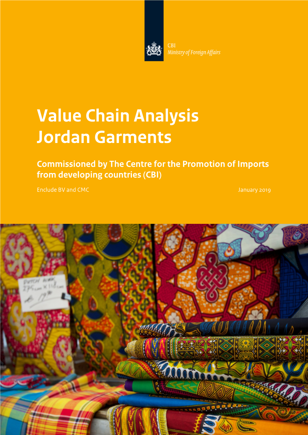 Value Chain Analysis Jordan Garments