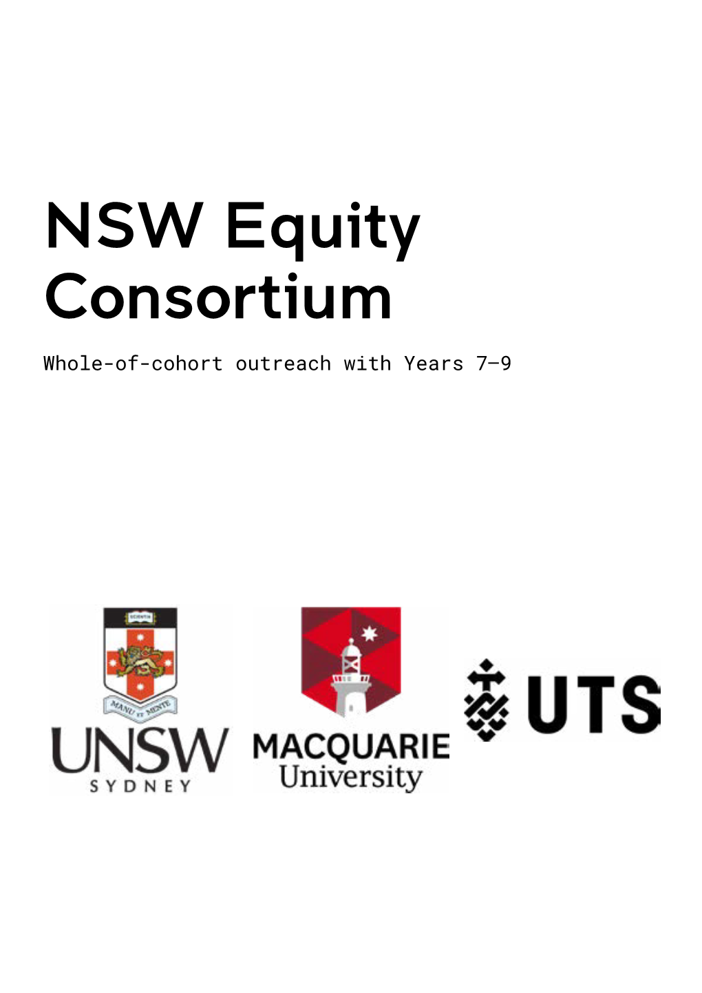 NSW Equity Consortium