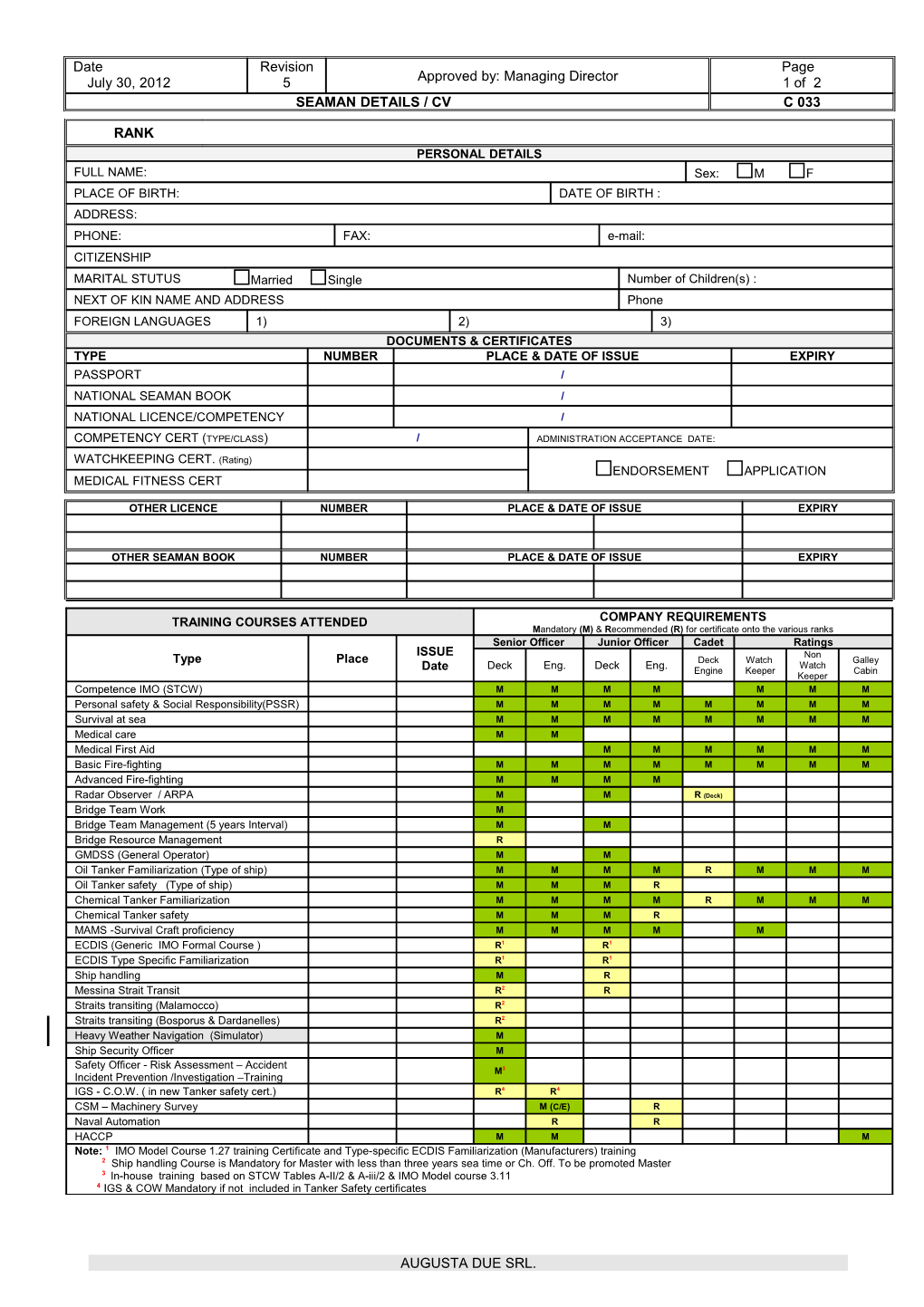 Personal Details s10