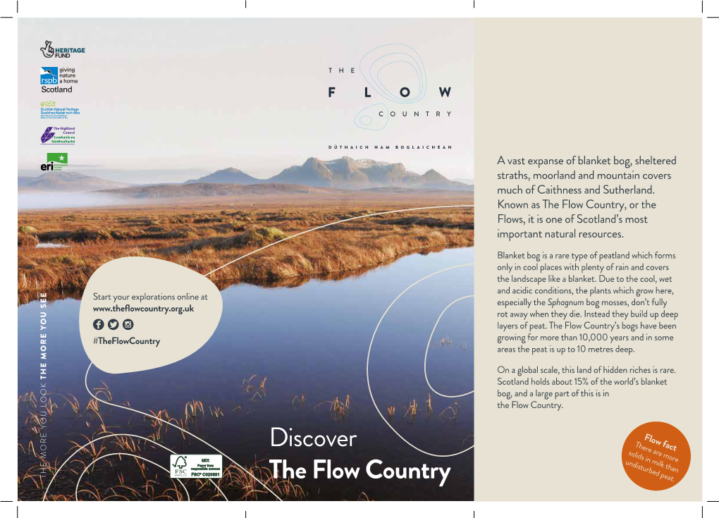 Discover the Flow Country