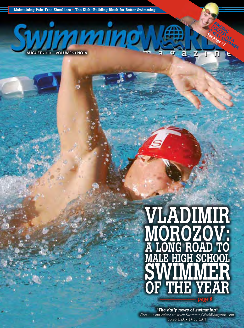 Swimming World Magazine August 2010 Issue