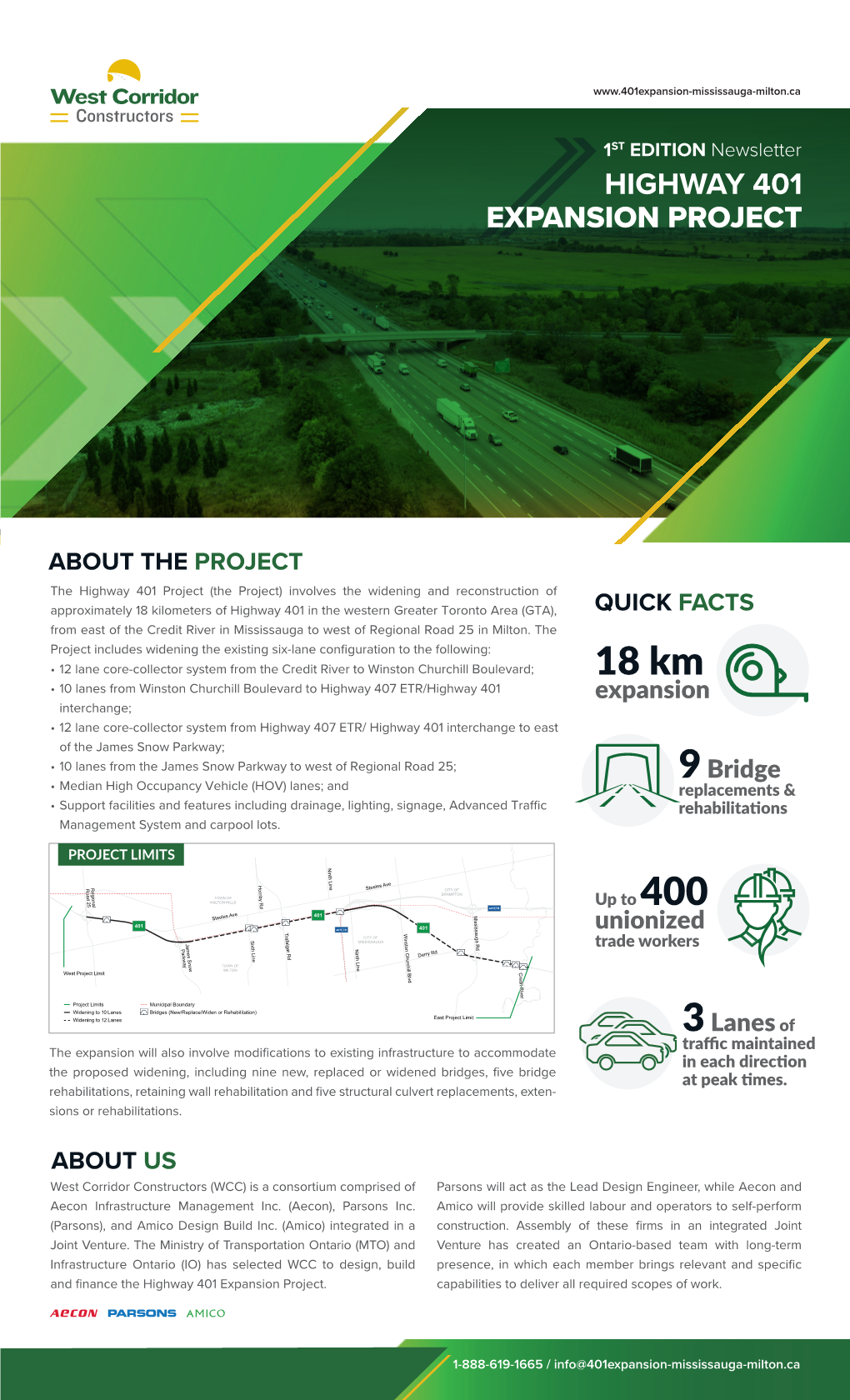 Highway 401 Expansion Project