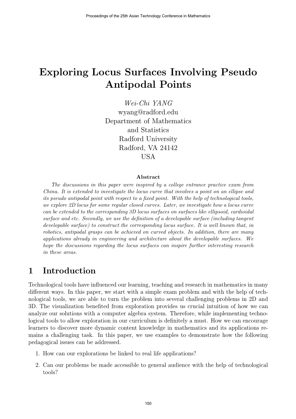 Exploring Locus Surfaces Involving Pseudo Antipodal Points