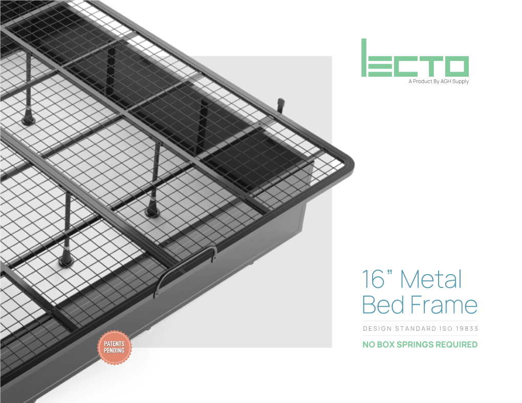 16” Metal Bed Frame