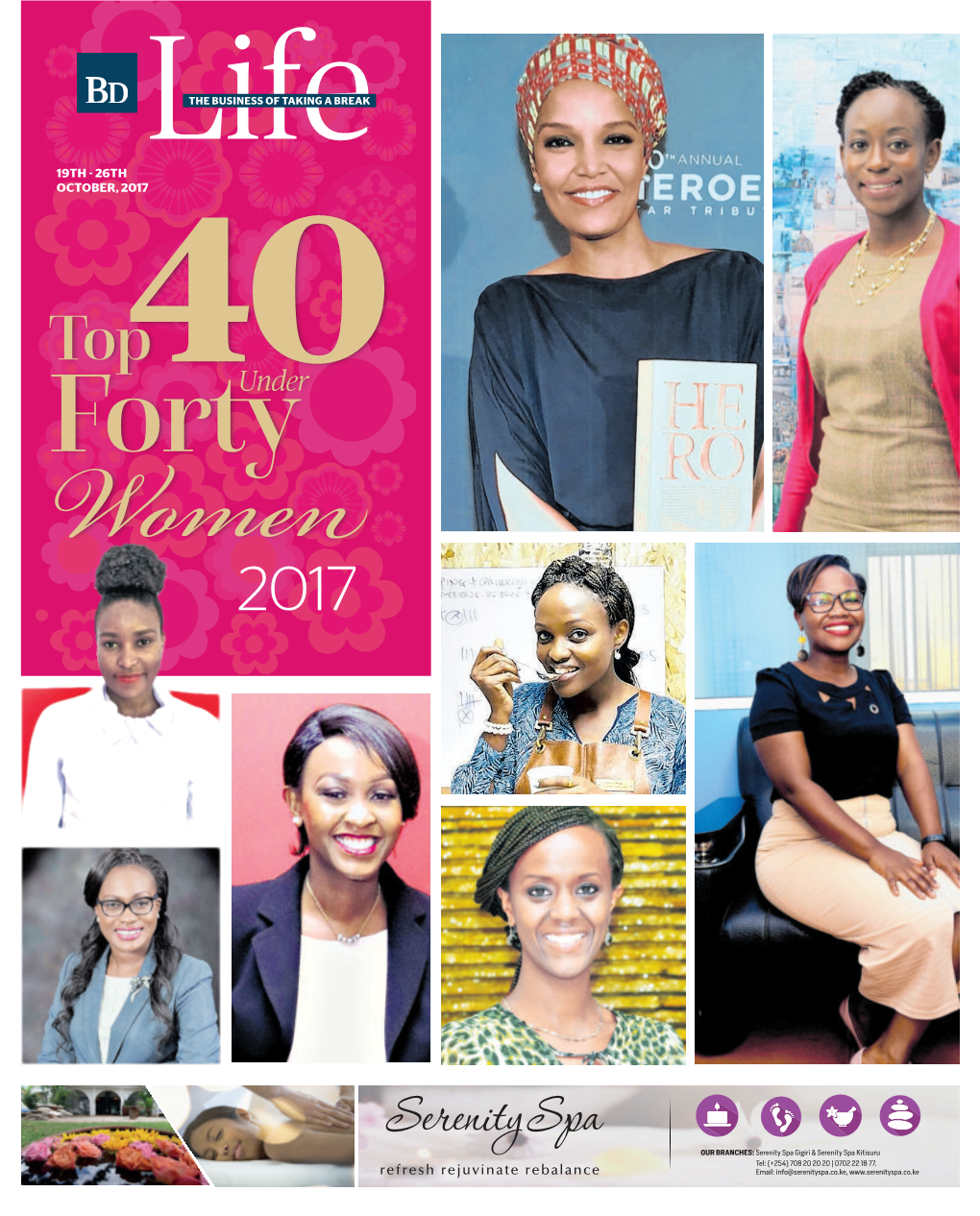 Top 40 Under Forty Women 2017